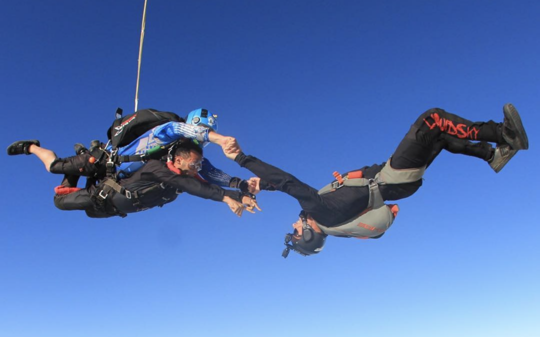How fast do you fall on a freefall tandem skydive?
